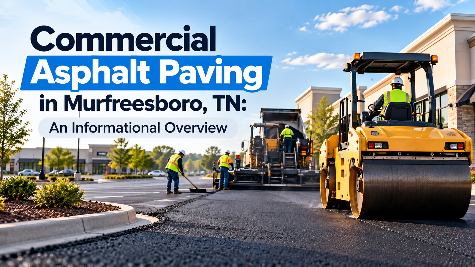 Commercial Asphalt Paving in Murfreesboro, TN: An Informational Overview